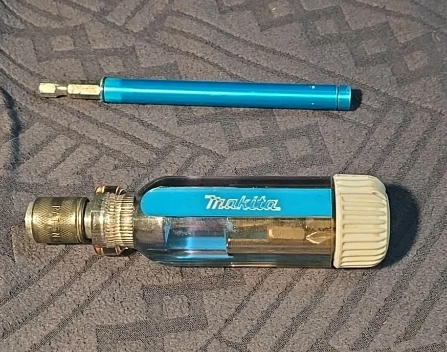 Vintage Makita Socket & Quad-Driver Handle And Extension Bit Holder - Image 4 of 4