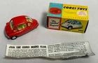 VGC Vintage Corgi 233 Heinkel-I Economy Car Toy Model Car W/Box (P)