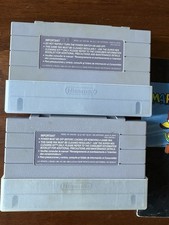Bundle: Super Mario World SNES w manual, and Super Mario All Stars