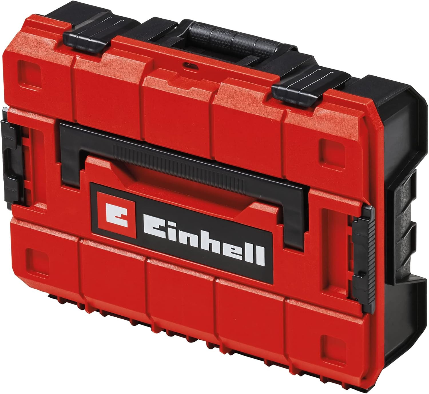Einhell E-Case S-F System Storage Case - Power Tool Box, Stackable, Lockable, Sp