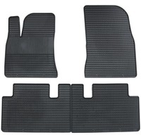 GummifußMatten Original Schönek FüR Tesla Model 3 Bj 2019- 4-Teiliges Set