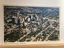 Aerial View of Downtown Wilmington, Delaware: - Vintage Postcard Aerial View of Downtown Wilmington, Delaware: - Vintage Postcard