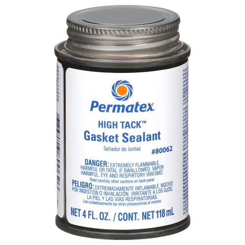 Permatex 80062 High Tack Gasket Sealant, 4 oz. , Black