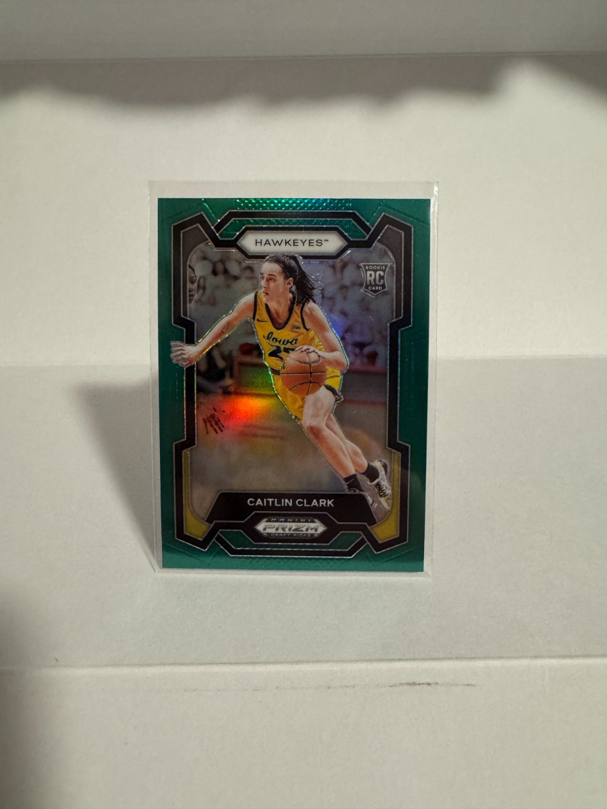 2024 Panini Prizm Draft Picks - Caitlin Clark #57 Green Prizm (RC) Iowa Hawkeyes