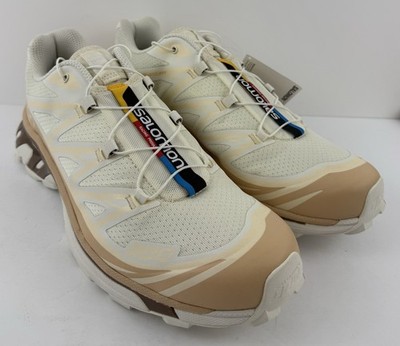 Salomon XT-6 x ARITZIA Vanilla Ice Acorn Hazelnut Sneakers Mens 9.5 Womens 10.5