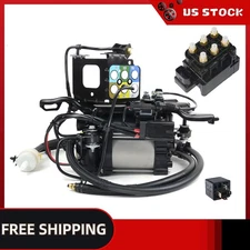 For Jeep Grand Cherokee 11-19 Air Suspension Compressor Pump & Valve Assembly