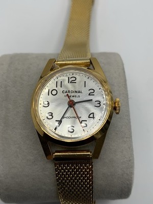 Vintage Manual Wind  17 Jewels Cardinal Watch