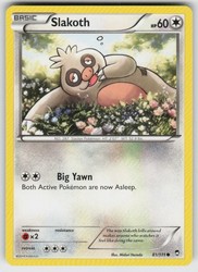Slakoth 81/111 XY - Furious Fists Common