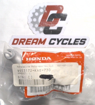 #ad NOS HONDA XR CR HANDLE LEVER BRACKET 53172 KAE 730 NEW OEM FACTORY ORIGINAL PART $26.98