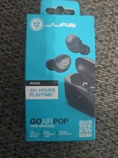 JLab - GO Air POP True Wireless In-Ear Headphones - Black