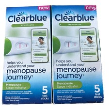2 boxes Clearblue Menopause Stage Indicator, 5 Ct