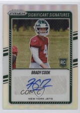 2025 Panini Prizm Significant Signatures Brady Cook #SSI-BCK Auto 4jk