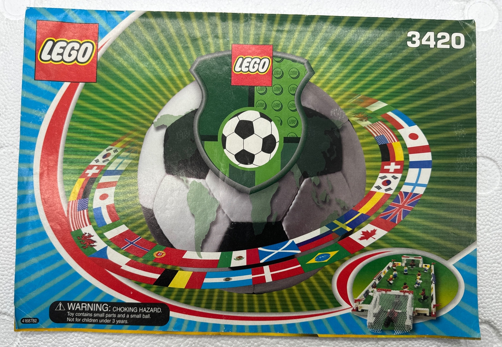 Купить LEGO 3420 Football Champions World 1998 Instruction Manual