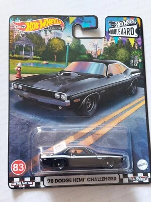 Hot wheels 1/64 🇨🇵 boulevard , 1970 Dodge Hemi Challenger #83 - Photo 1/4