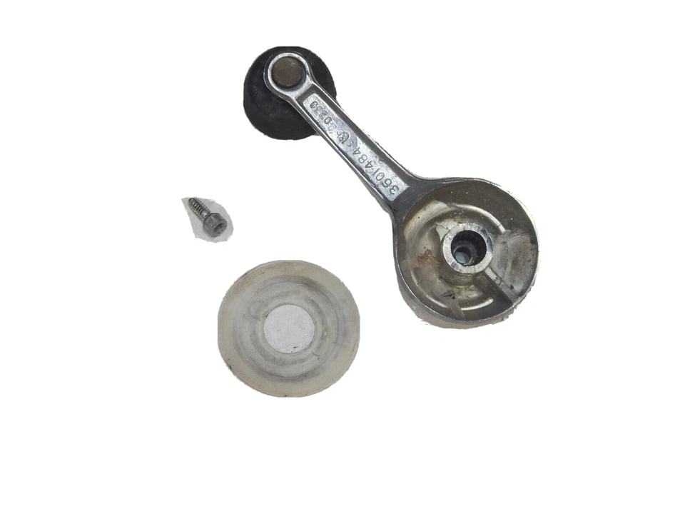 Manija de ventana de manivela manual cromada OEM JEEP CJ5 CJ7 CJ8 Wrangler YJ 76-90 Foto 3 de 4