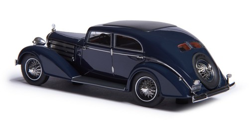 Esval 1932 Austro-Daimler ADR8 Alpine sedan dark blue 1:43 - Picture 3 of 11