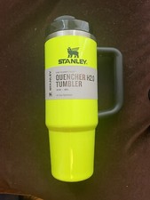 Neon Yellow Stanley 30 oz Quencher H2.0 Tumbler  Brand new! Must Have