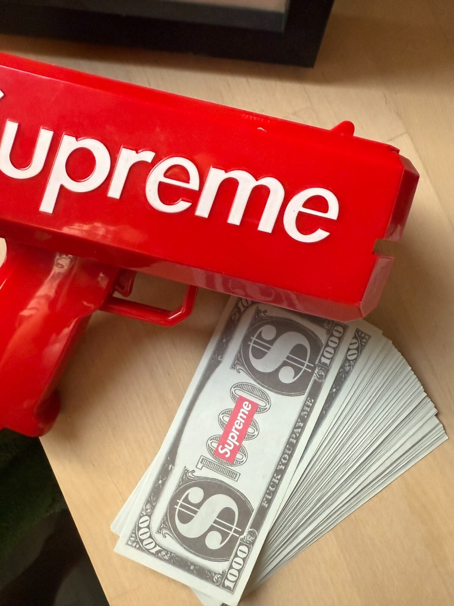 Supreme Cash Cannon Money Gun 699956156789 | eBay UK