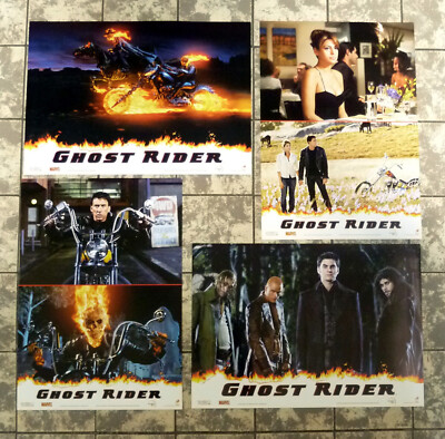 GHOST RIDER 4 AUSHANGFOTOS German L C`s  ´07 Nicolas Cage EVA MENDES