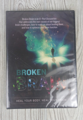 Broken Brain: Heal Your Body, Heal Your Brain Dr Mark Hyman (DVD Set, 2017) New