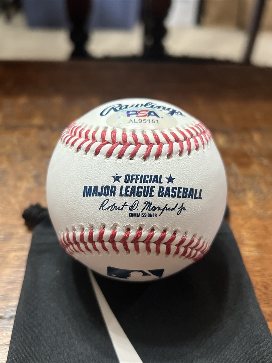 Michael Harris II Signed Major League Baseball Psa Dna Coa Braves