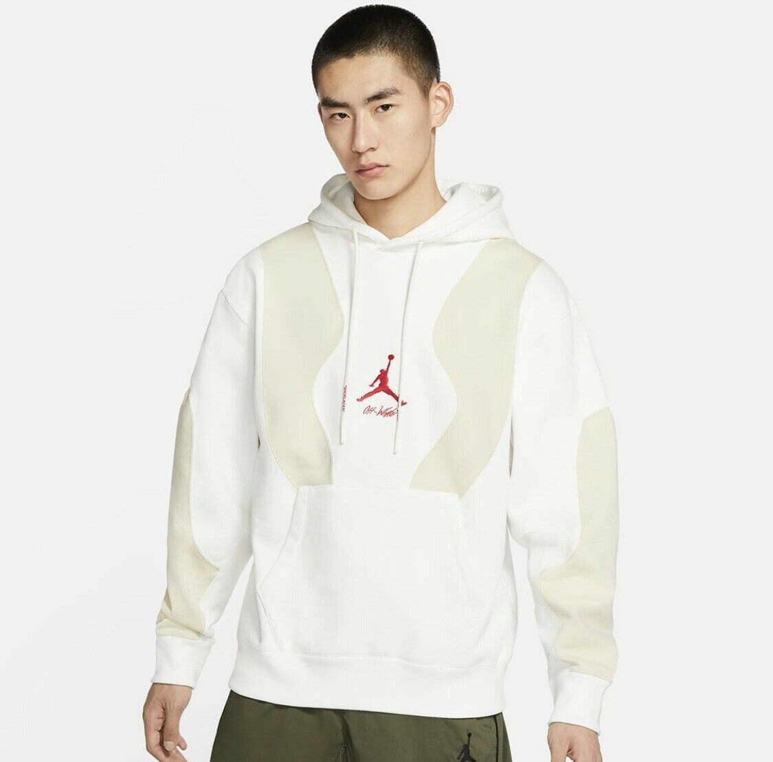 Afleiding Knorretje Wens Nike Air Jordan X Off White Hoodie Sail/Fossil Size Sm &amp; Lrg CV0539 134  BNWT | eBay