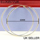 925 STERLING SILVER HOOP EARRINGS SMALL LARGE SLEEPERS STUD RING NOSE SOLID BALL