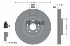 Disque de frein Fiat DOBLO
