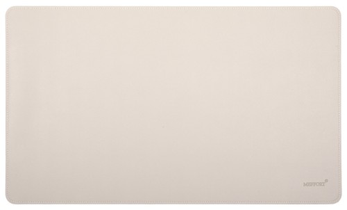 Leather Desk Mouse Pad with Stitched Edges & Non-Slip PU Mat - Various Size - Picture 15 of 20