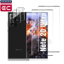 For Samsung Galaxy Note 20 Ultra 5G Tempered Glass Screen Protector+Camera Cover