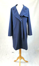 H By Halston Knee Length Trench Coat Blue Size Uk 14 Lf8 Zz 11