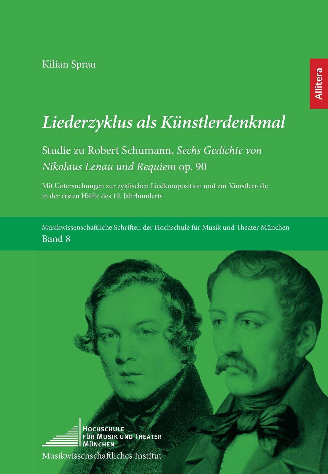 Thumbnail - Kilian Sprau | Liederzyklus Als Künstlerdenkmal | Buch | Deutsch