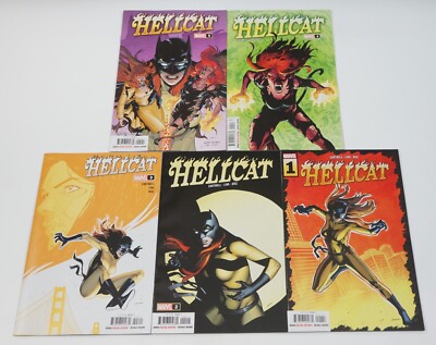Hellcat #1-5 VF/NM complete series Patsy Walker Christopher Cantwell Alex Lins