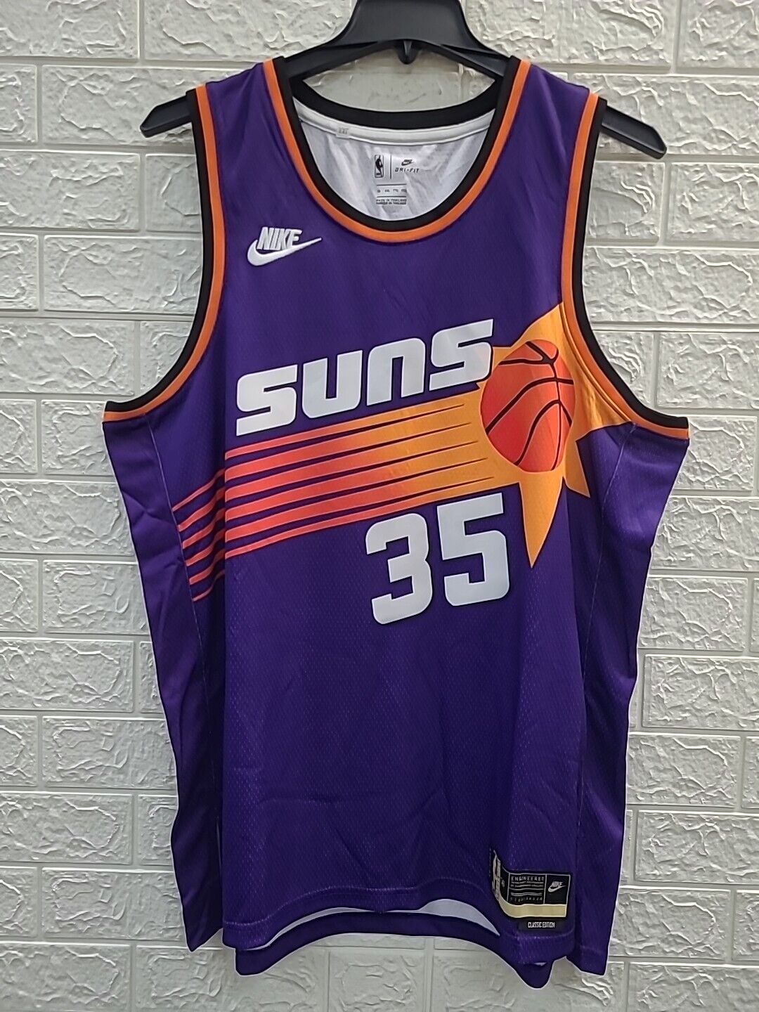New Nike Kevin Durant #35 Phoenix Suns Swingman Jersey Size 2XLarge