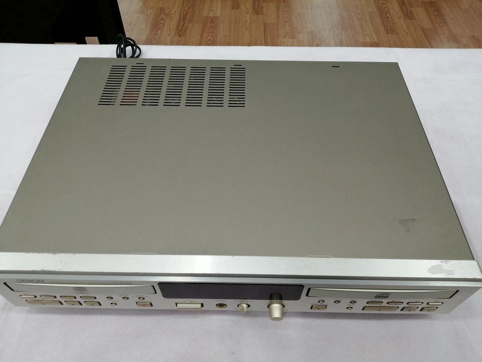 Denon CDR-W1500 CD Recorder Dual Deck Recorder AC100V Only "JUNK for Parts" - Image 3 of 4