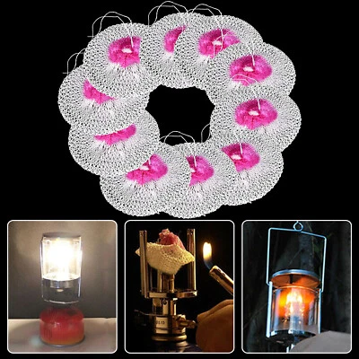 MARKENLOS 10pcs Universal Gas Laterne Glühstrumpf Für Outdoor-Camping Gaz Wandern Lampe