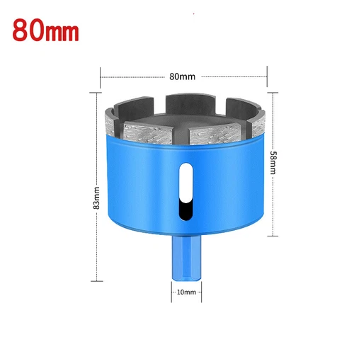 6mm-100mm Diamant Lochsäge Diamantbohrkrone Kernbohrkrone Fliesen Marmor Keramik - Bild 39 von 46