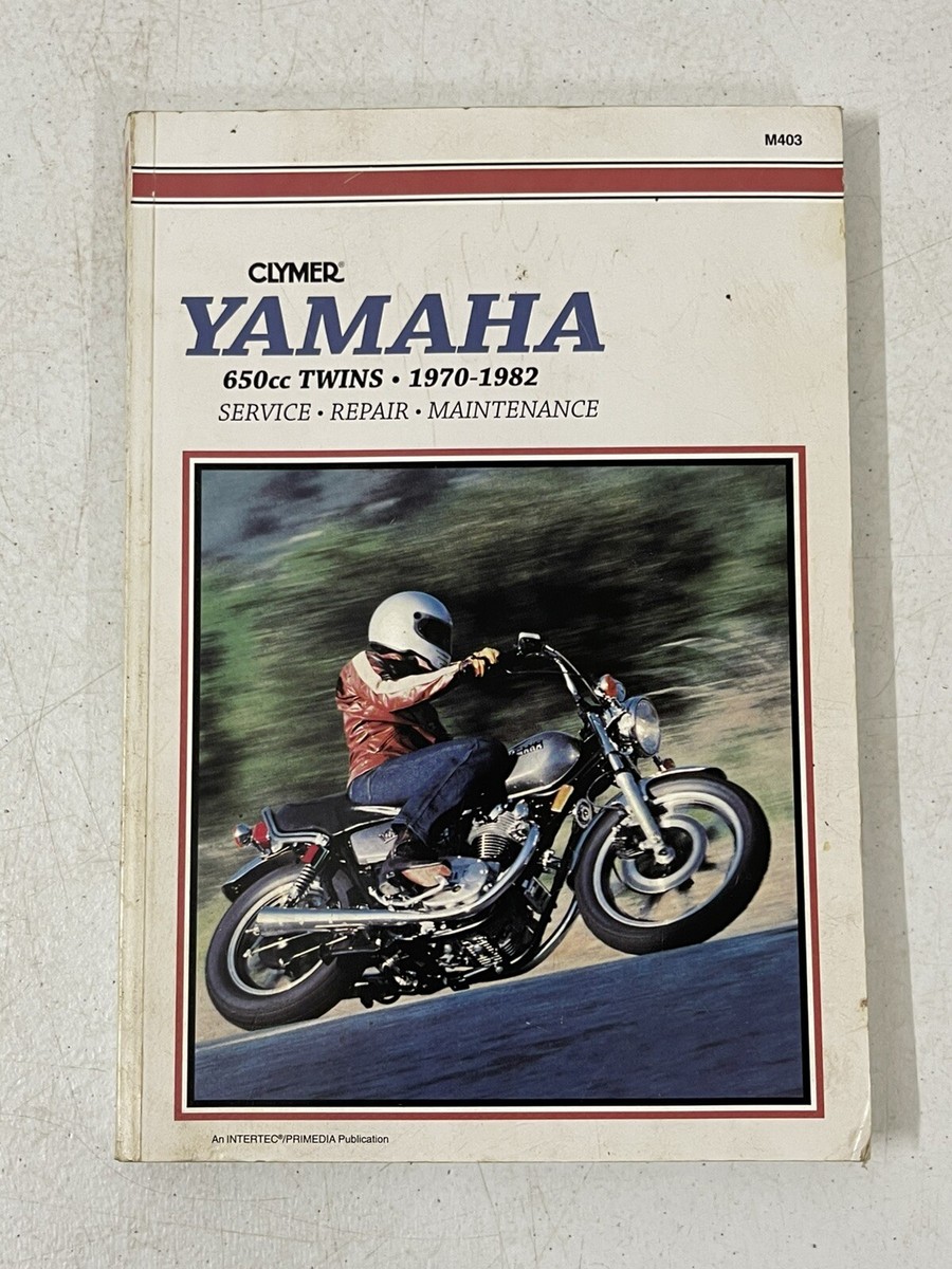 Clymer Yamaha 650cc Twins 1970-1982 Service Repair