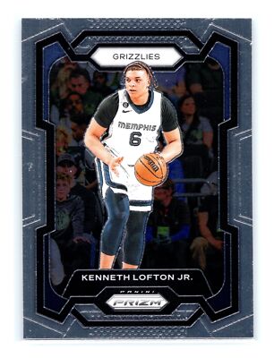 2023-24 Panini Prizm Basketball #79 Kenneth Lofton Memphis