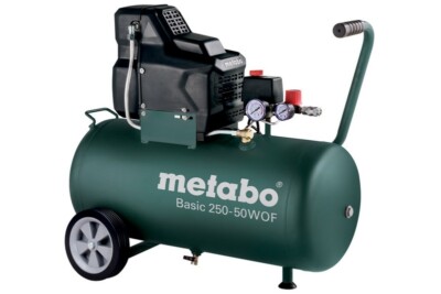 4007430244444 KOMPRESOR BEZOLEJOWY 50L BASIC 250-50 W OF METABO
