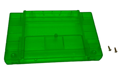 Super Nintendo SNES Replacement Game Cartridge Shell Case Housing W/ Screws