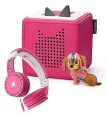 Tonies PAW Patrol Liberty Headphones Bundle Starter Set. New-Factory Sealed 