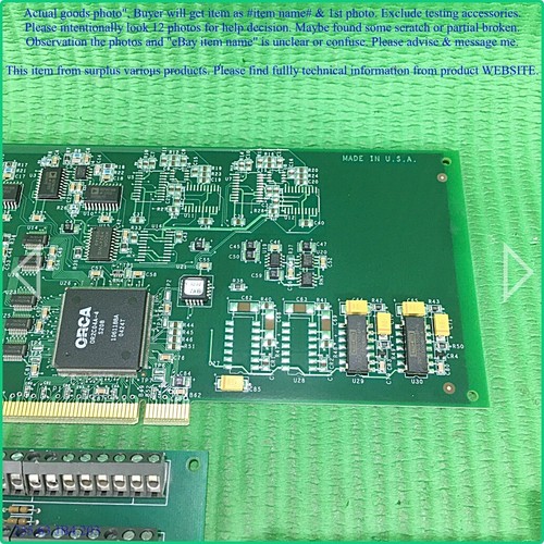 Traducción de datos DT331 Rev.AK STP68, DAQ tarjeta PCI como en fotos, sn:RANDOM, DHL. - Imagen 5 de 15