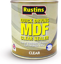 RUSTINS Quick Dry MDF Sealer - Professional Sealant for Rapid Results 500Ml