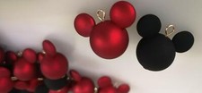 50pcs 3D mickey cartoon Enamel Earring Metal Charm Pendant DIY Jewelry Making