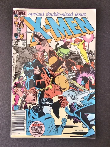 UNCANNY X-MEN #193 HIGH GRADE NEWSSTAND 1ST FIRESTAR