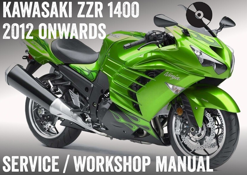 Kawasaki ZZR 1200 ZZR1200 ZZ-R1200 Ninja Workshop Service Manual