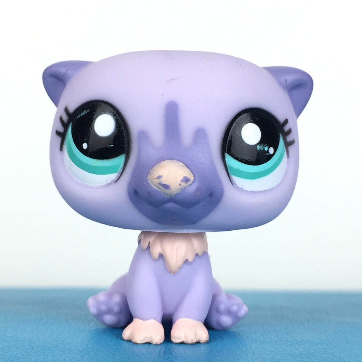 Lps Purple Otter Littlest Pet Shop LPS Otter Harper Hoops Mercari