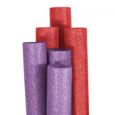 Big Boss Purple and Red round Pool Noodles 6-Pack Free Shipping New