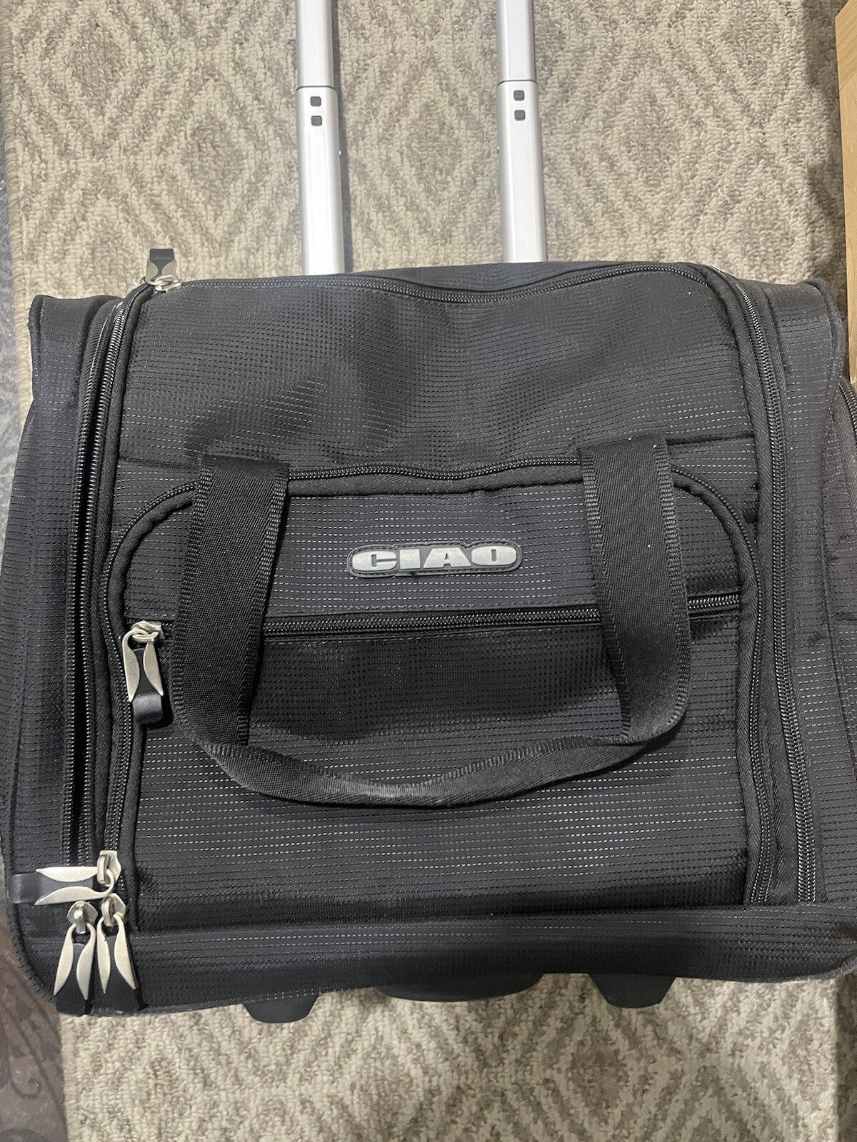 CIAO TRAVEL BAG WITH WHEELS AND EXPANDABLE HANDLE OPEN BOX eBay